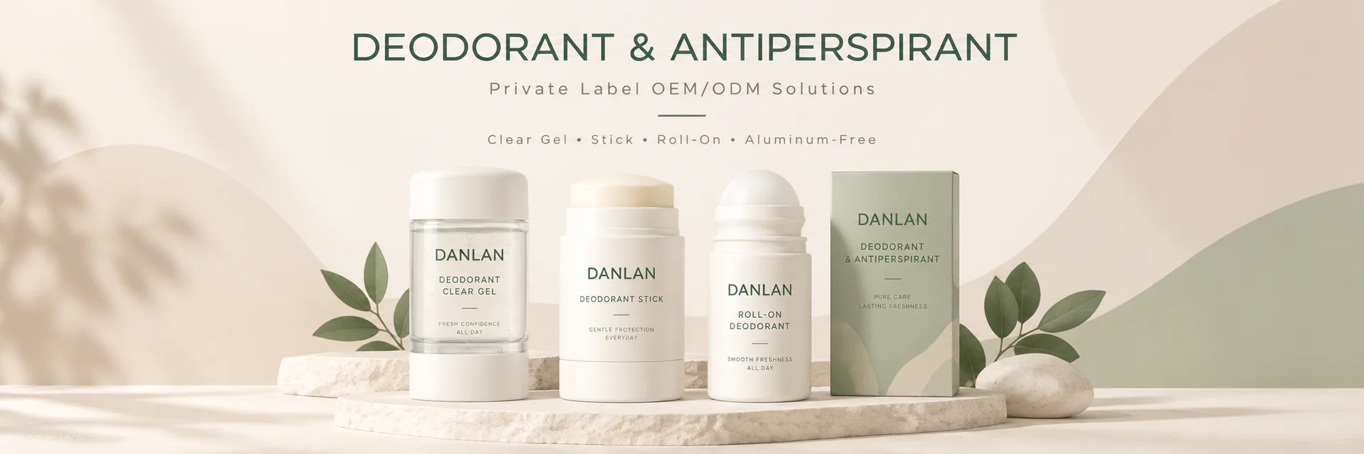 Private Label Deodorant and Antiperspirant Manufacturer
