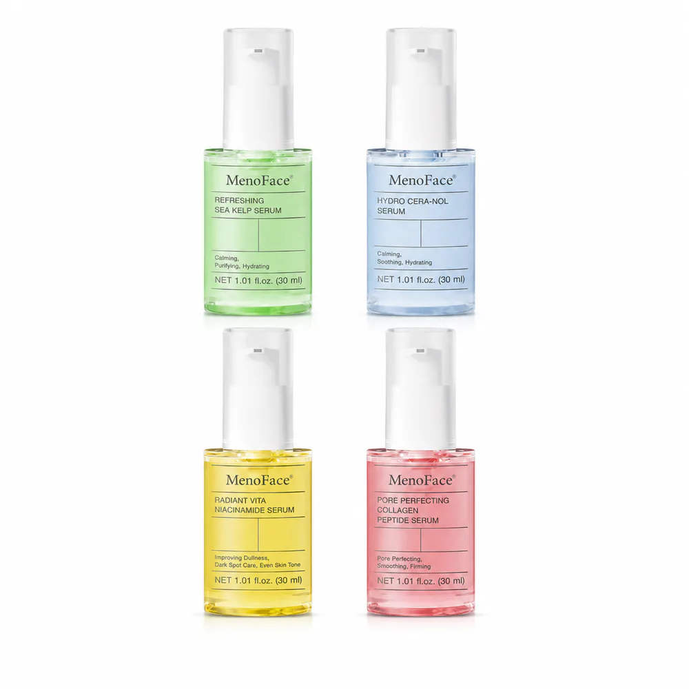 Sea Kelp Facial Serum Set private label product on a white background