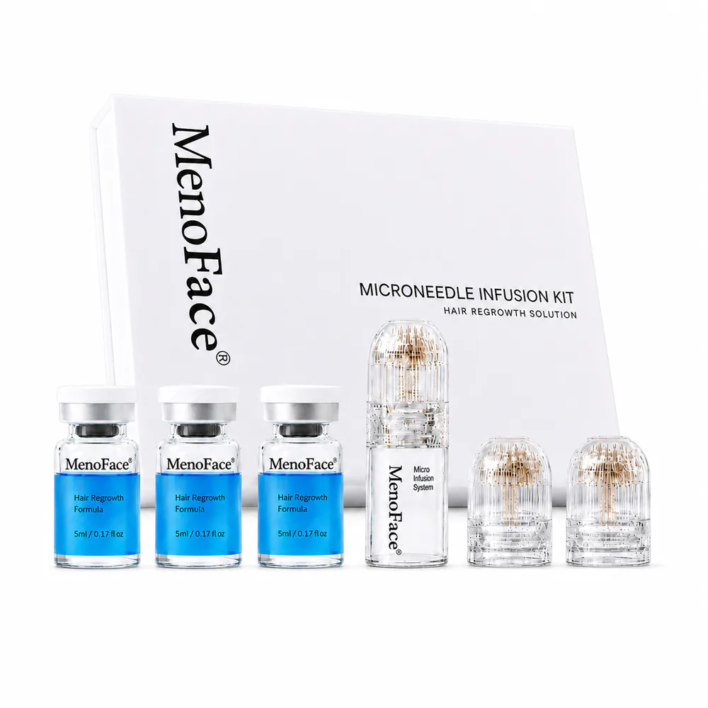 Copper Peptide Micro-Infusion Hair Regrowth Kit private label product on a white background
