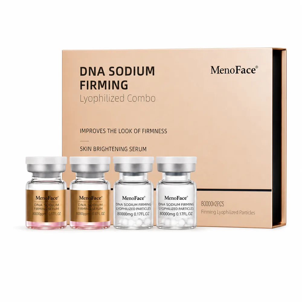 PDRN Facial Microneedling Serum Kit private label product on a white background