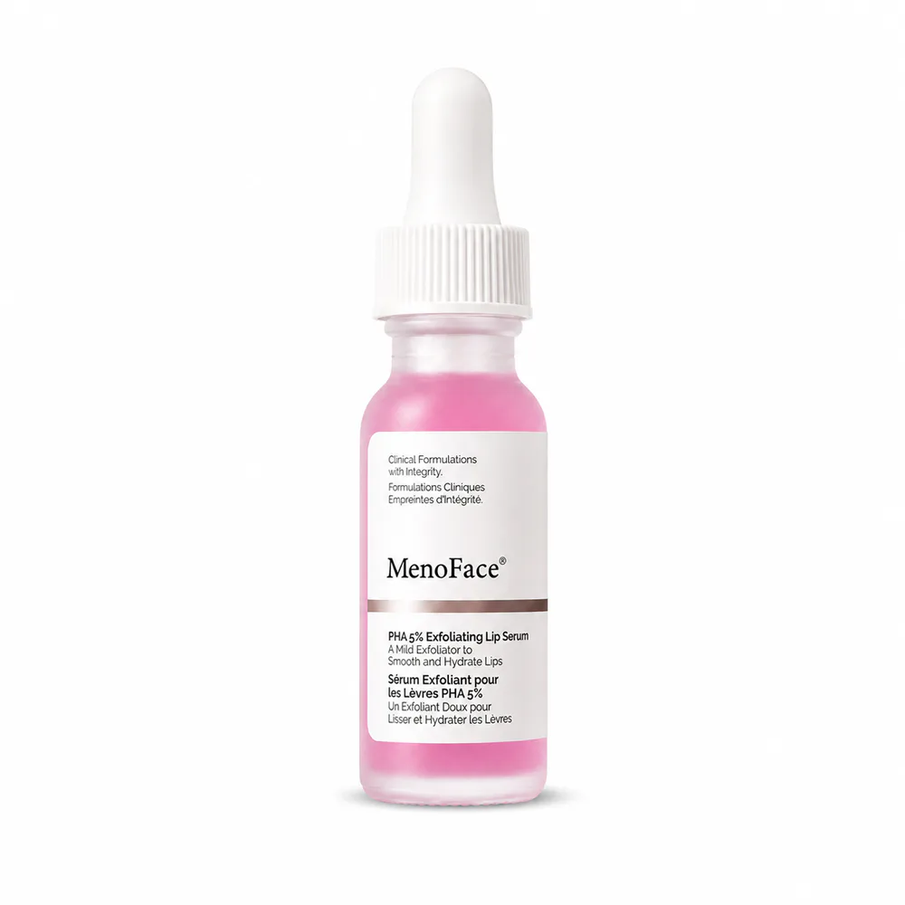Lip Exfoliating Serum private label product on a white background