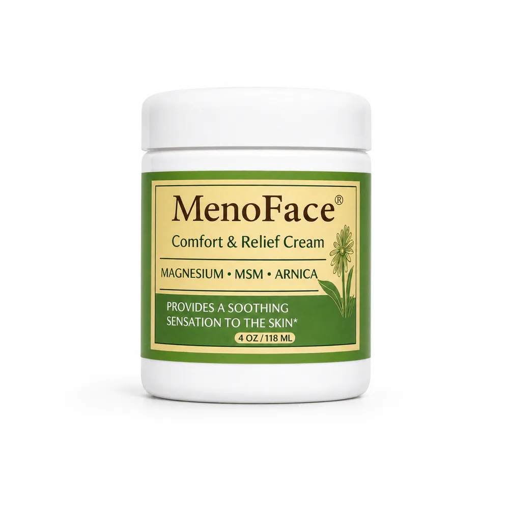Magnesium Joint Comfort Cream private label product on a white background