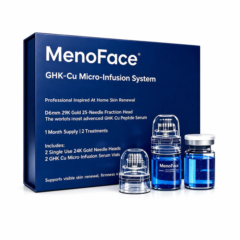 GHK-Cu Facial Microneedling Kit private label product on a white background