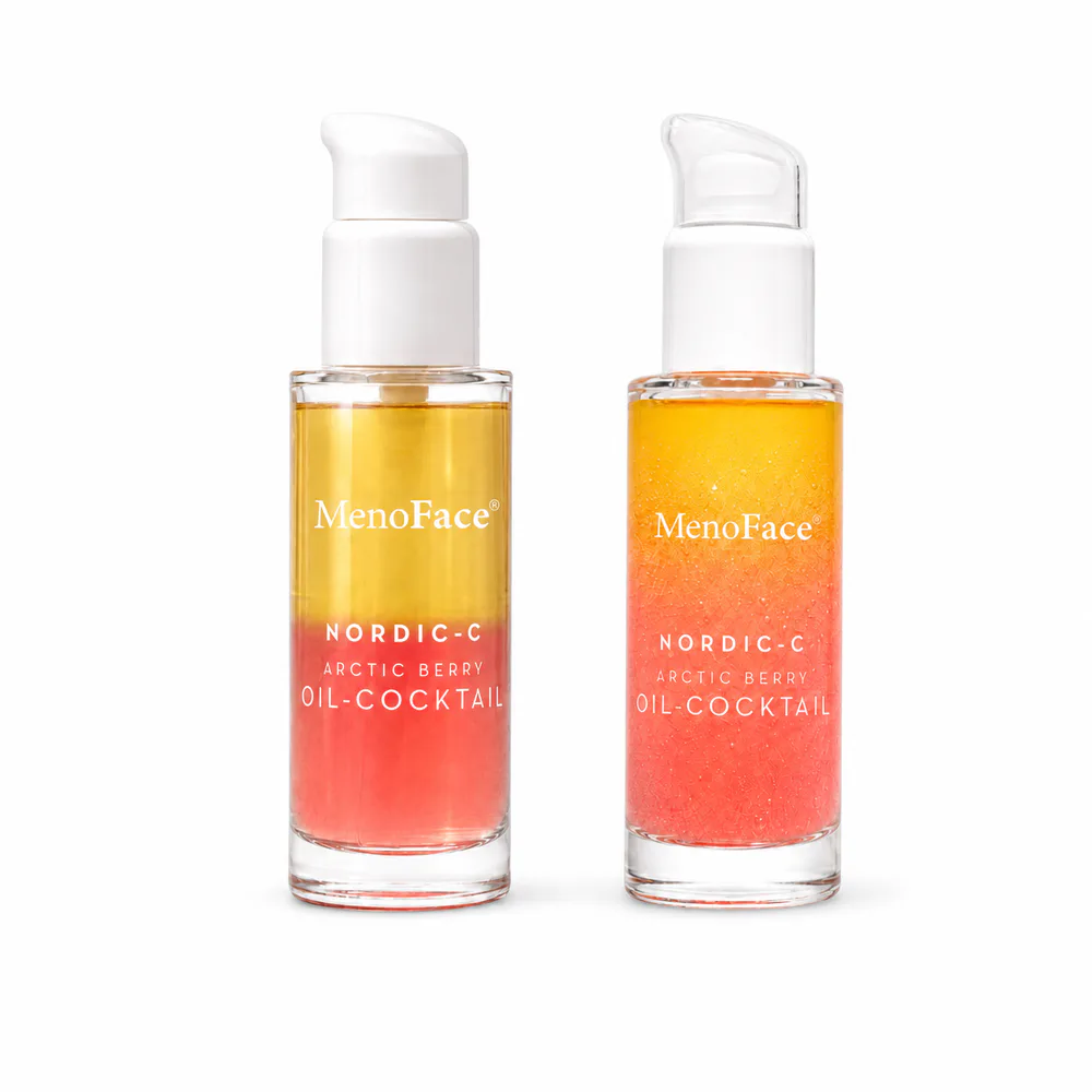 Bi-Phase Oil-Water Facial Serum Duo private label product on a white background