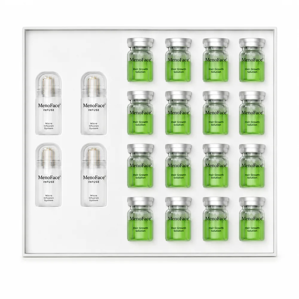 GHK-Cu Scalp Microneedling Serum Kit private label product on a white background