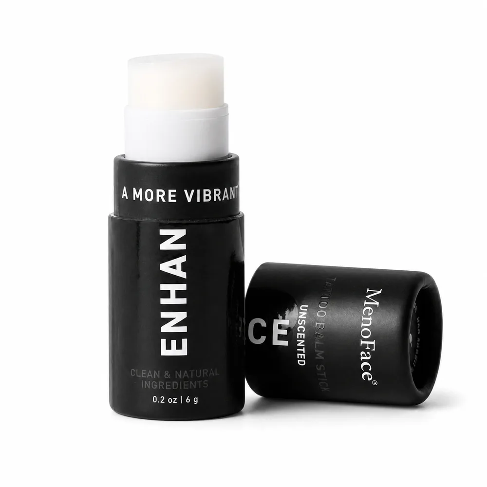 Tattoo Aftercare Balm Stick Set private label product on a white background