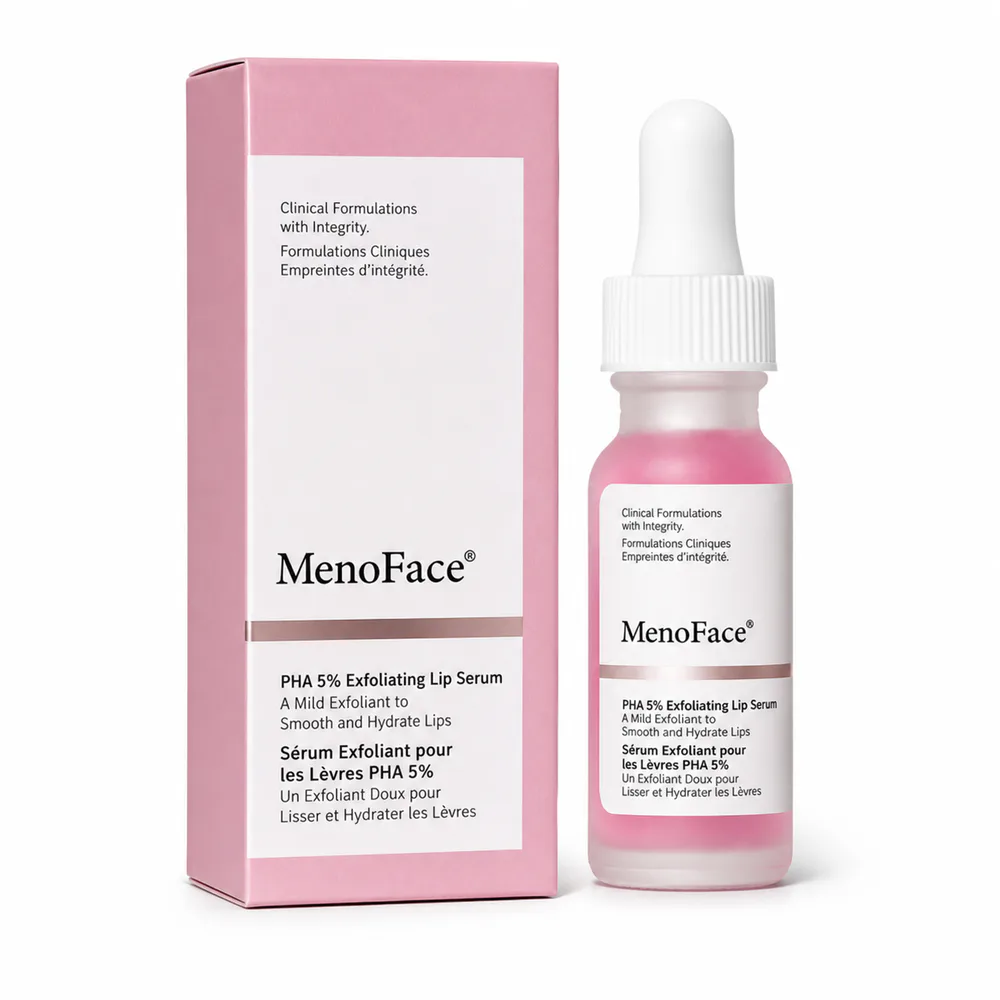 Lip Exfoliating Serum private label product on a white background